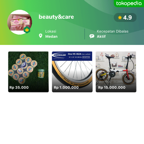 Toko Beauty&care Online - Produk Lengkap & Harga Terbaik | Tokopedia