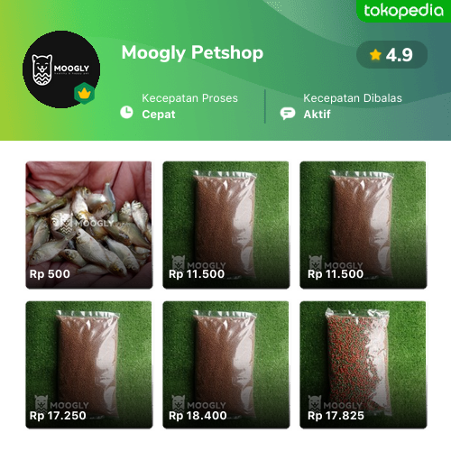 Moogly Petshop - Antapani, Kota Bandung | Tokopedia