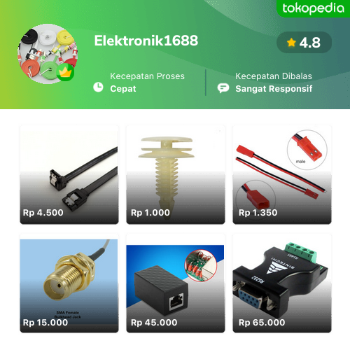 Toko Elektronik1688 Online - Produk Lengkap & Harga Terbaik | Tokopedia