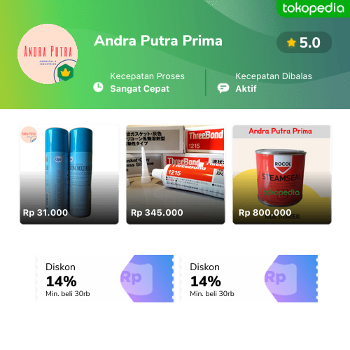 Toko Andra Putra Prima Online - Produk Lengkap & Harga Terbaik | Tokopedia