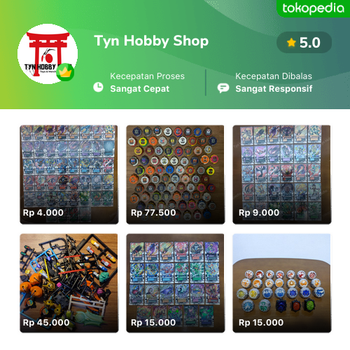 Toko Tyn Hobby Shop Online - Produk Lengkap & Harga Terbaik | Tokopedia