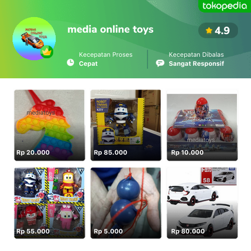 Toko Media Online Toys Online - Produk Lengkap & Harga Terbaik | Tokopedia