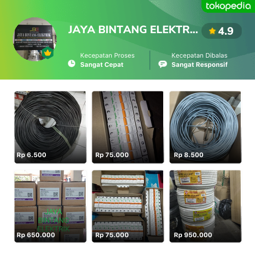 Toko JAYA BINTANG ELEKTRIK Online - Produk Lengkap & Harga Terbaik ...