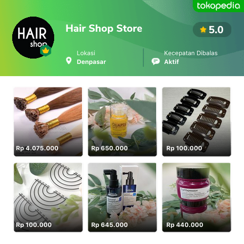 Toko Hair Shop Store Online - Produk Lengkap & Harga Terbaik | Tokopedia