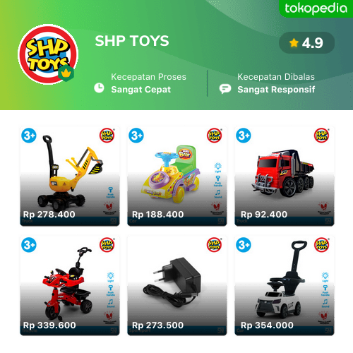 SHP TOYS - Produk Resmi & Terlengkap | Tokopedia