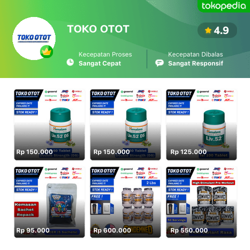 Toko TOKO OTOT Online - Produk Lengkap & Harga Terbaik | Tokopedia