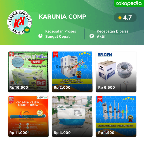 Toko Karunia Comp Online Produk Lengkap And Harga Terbaik Tokopedia