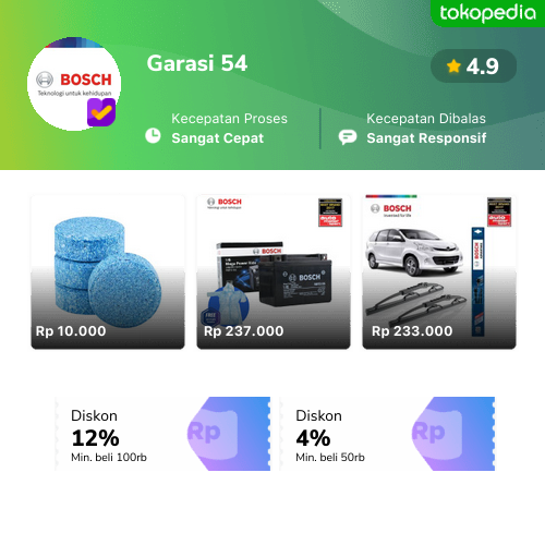 BOSCH Automotive Official Store - Produk Resmi Lengkap & Harga Terbaik ...