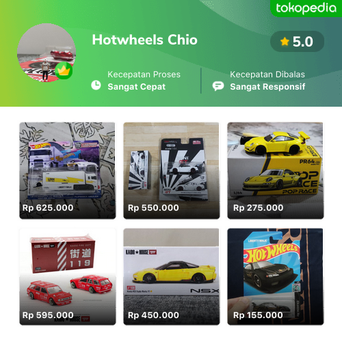 Toko Hotwheels Chio Online - Produk Lengkap & Harga Terbaik | Tokopedia