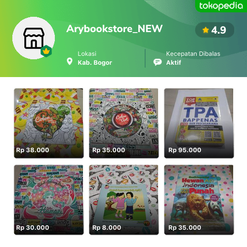 Afinabookstore - Citeureup, Kab. Bogor | Tokopedia
