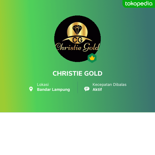 Toko CHRISTIE GOLD Online - Produk Lengkap & Harga Terbaik | Tokopedia