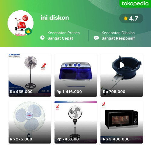 Toko Ini Diskon Online - Produk Lengkap & Harga Terbaik | Tokopedia