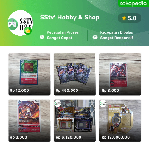 Toko SStv' Hobby & Shop Online - Produk Lengkap & Harga Terbaik | Tokopedia