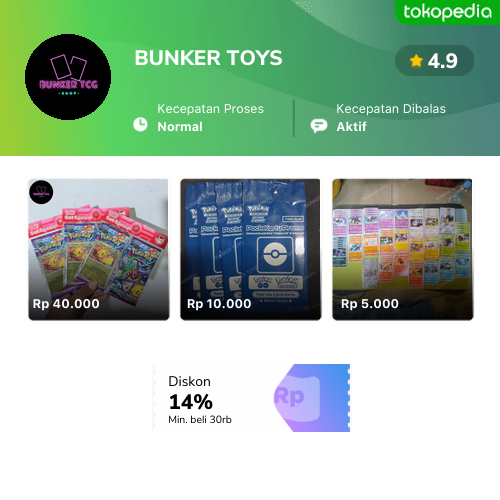 Toko BUNKER TOYS Online - Produk Lengkap & Harga Terbaik | Tokopedia