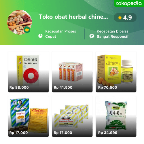 Toko Toko Obat Herbal Chinese Online - Produk Lengkap & Harga Terbaik ...