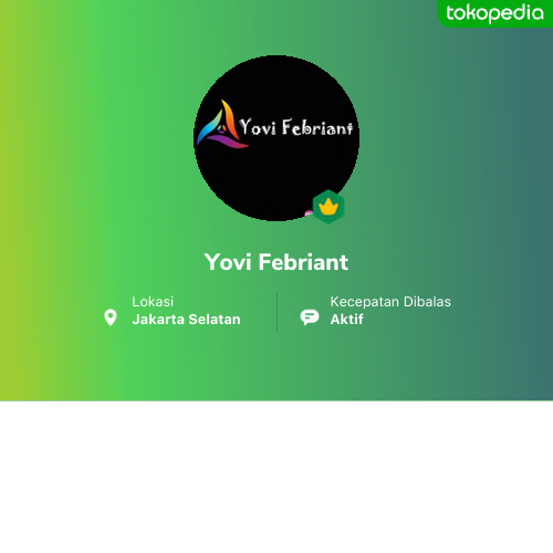 Yovi Febriant - Gajahmungkur, Kota Semarang | Tokopedia