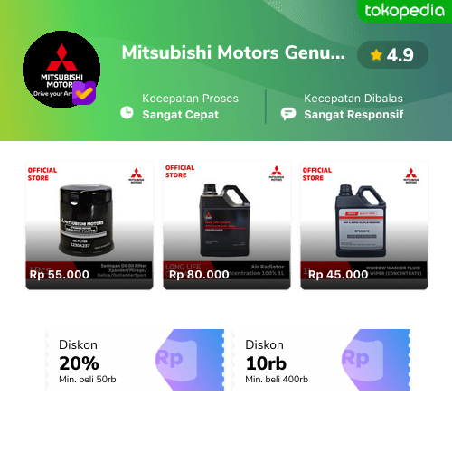 Mitsubishi Motors Genuine Part Indonesia - Produk Resmi & Terlengkap ...