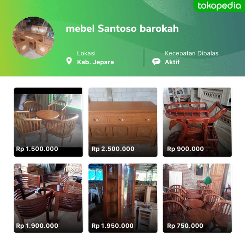 Mebel Santoso Barokah Batealit Kab Jepara Tokopedia