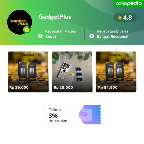 Toko GadgetPlus Online - Produk Lengkap & Harga Terbaik | Tokopedia