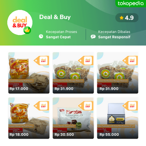 Toko Deal & Buy Online - Produk Lengkap & Harga Terbaik | Tokopedia