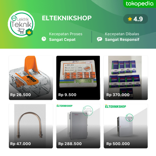 Toko ELTEKNIKSHOP Online - Produk Lengkap & Harga Terbaik | Tokopedia