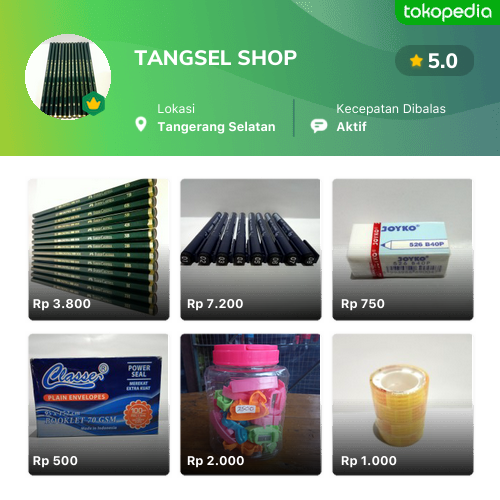 Toko Tangsel Shop Online Produk Lengkap And Harga Terbaik Tokopedia