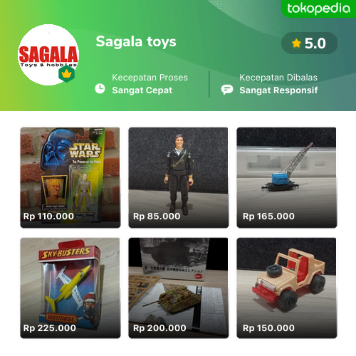 Toko Sagala toys Online - Produk Lengkap & Harga Terbaik | Tokopedia