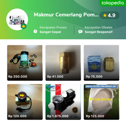 Toko Makmur Cemerlang Pompa Online - Produk Lengkap & Harga Terbaik ...