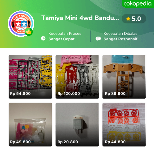 Toko Tamiya Mini 4wd Bandung Online - Produk Lengkap & Harga Terbaik ...