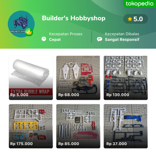 Toko Builder's Hobbyshop Online - Produk Lengkap & Harga Terbaik ...