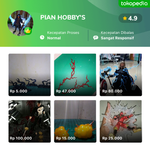 Toko PIAN HOBBY'S Online - Produk Lengkap & Harga Terbaik | Tokopedia