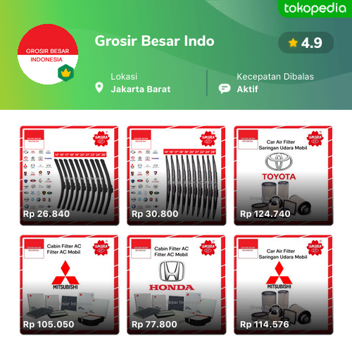 Toko Grosir Besar Indo Online - Produk Lengkap & Harga Terbaik | Tokopedia