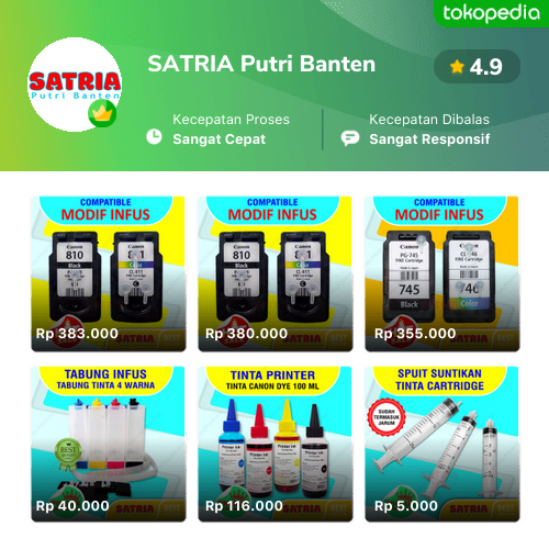 Toko SATRIA Putri Banten Online - Produk Lengkap & Harga Terbaik ...