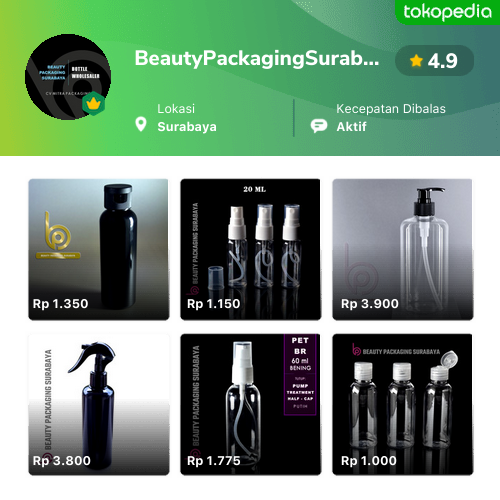 Toko BeautyPackagingSurabaya1 Online - Produk Lengkap & Harga Terbaik ...