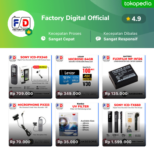 Toko Factory Digital Official Online - Produk Lengkap & Harga Terbaik ...