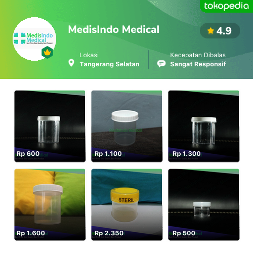 Toko MedisIndo Medical Online - Produk Lengkap & Harga Terbaik | Tokopedia