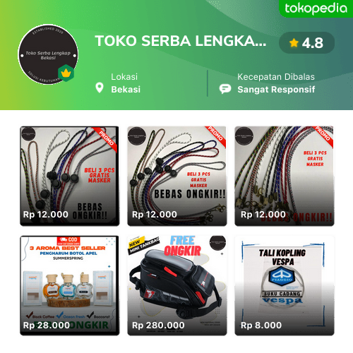 Toko TOKO SERBA LENGKAP BEKASI Online - Produk Lengkap & Harga Terbaik ...