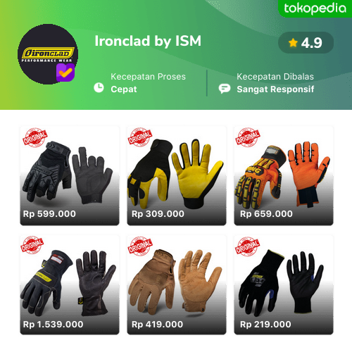 Ironclad By ISM - Produk Resmi & Terlengkap | Tokopedia