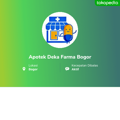 Official Store Apotek Deka Farma Bogor - Jual Produk Apotek Deka Farma ...