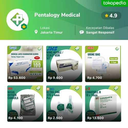 Toko Pentalogy Medical Online - Produk Lengkap & Harga Terbaik | Tokopedia