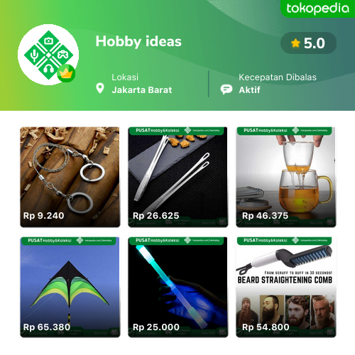 Toko Hobby Ideas Online - Produk Lengkap & Harga Terbaik | Tokopedia