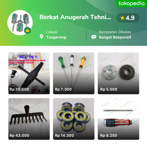 Toko Berkat Anugerah Tehnik Online - Produk Lengkap & Harga Terbaik ...