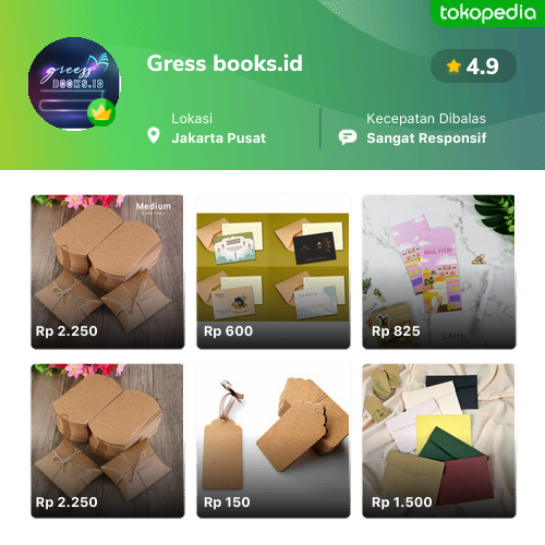 Toko Gress Books.id Online - Produk Lengkap & Harga Terbaik | Tokopedia