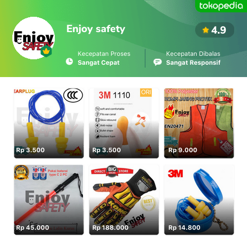 Toko Enjoy Safety Online - Produk Lengkap & Harga Terbaik | Tokopedia