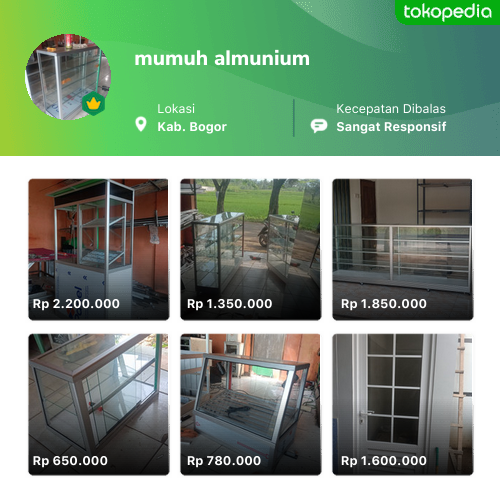 Toko sumber karya Aluminium Online - Produk Lengkap & Harga Terbaik