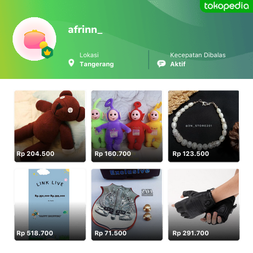 Toko Afrinn  Online - Produk Lengkap & Harga Terbaik 