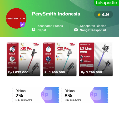 PerySmith Official Store - Produk Resmi & Terlengkap | Tokopedia