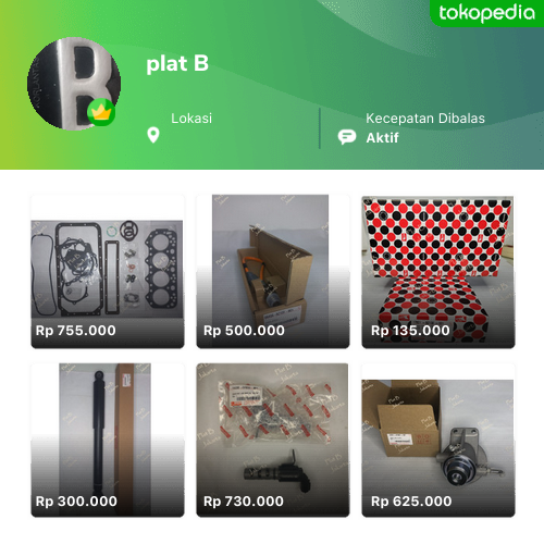 Plat B - Cakung, Jakarta Timur | Tokopedia