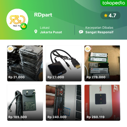 Toko RDpart Online - Produk Lengkap & Harga Terbaik | Tokopedia