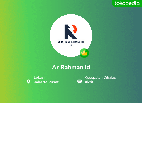 Toko Ar Rahman Id Online Produk Lengkap Harga Terbaik Tokopedia